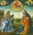 L’intervention du Christ et Marie Christianisme Filippino Lippi